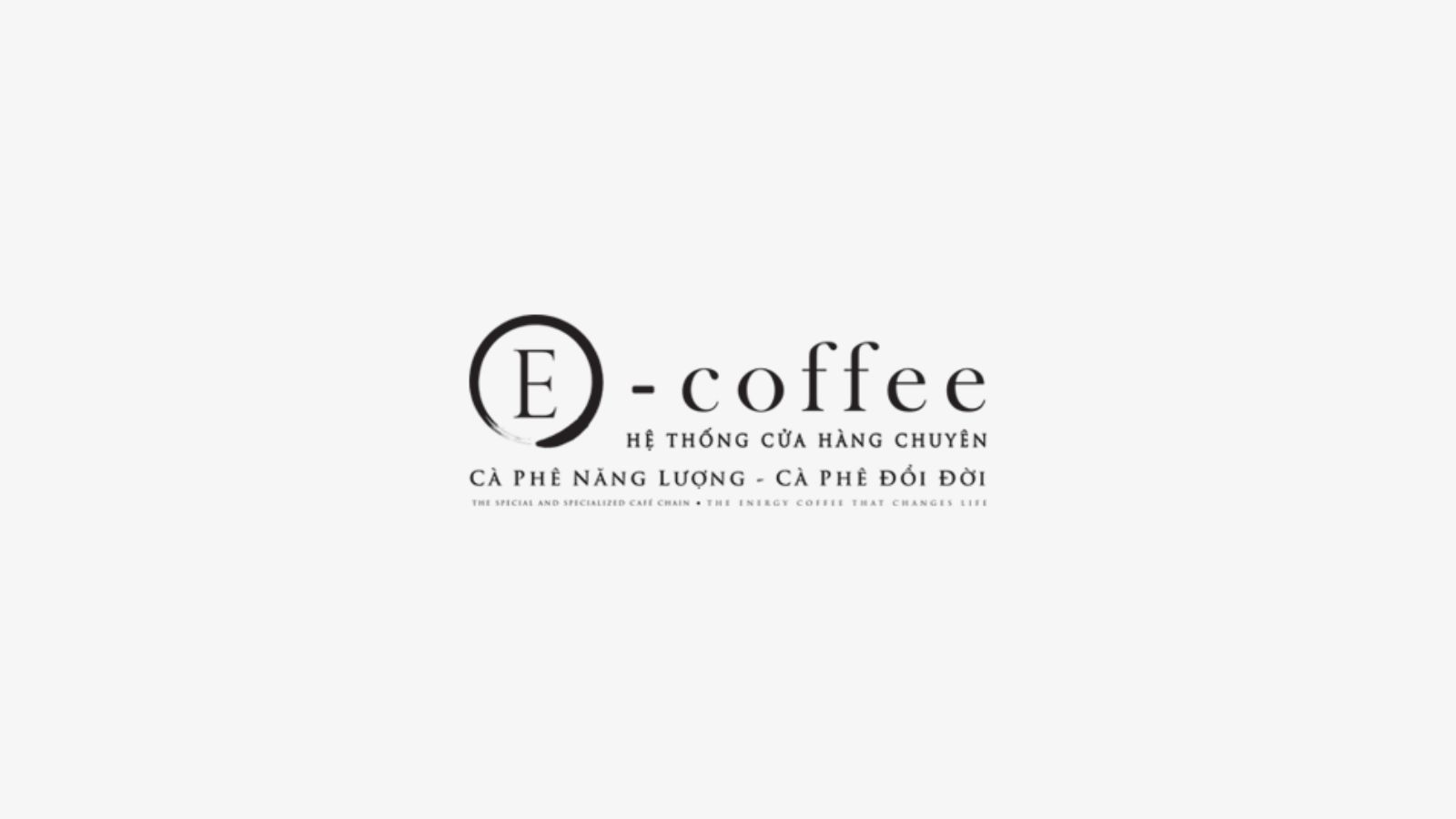 logo e-coffee của trung nguyên