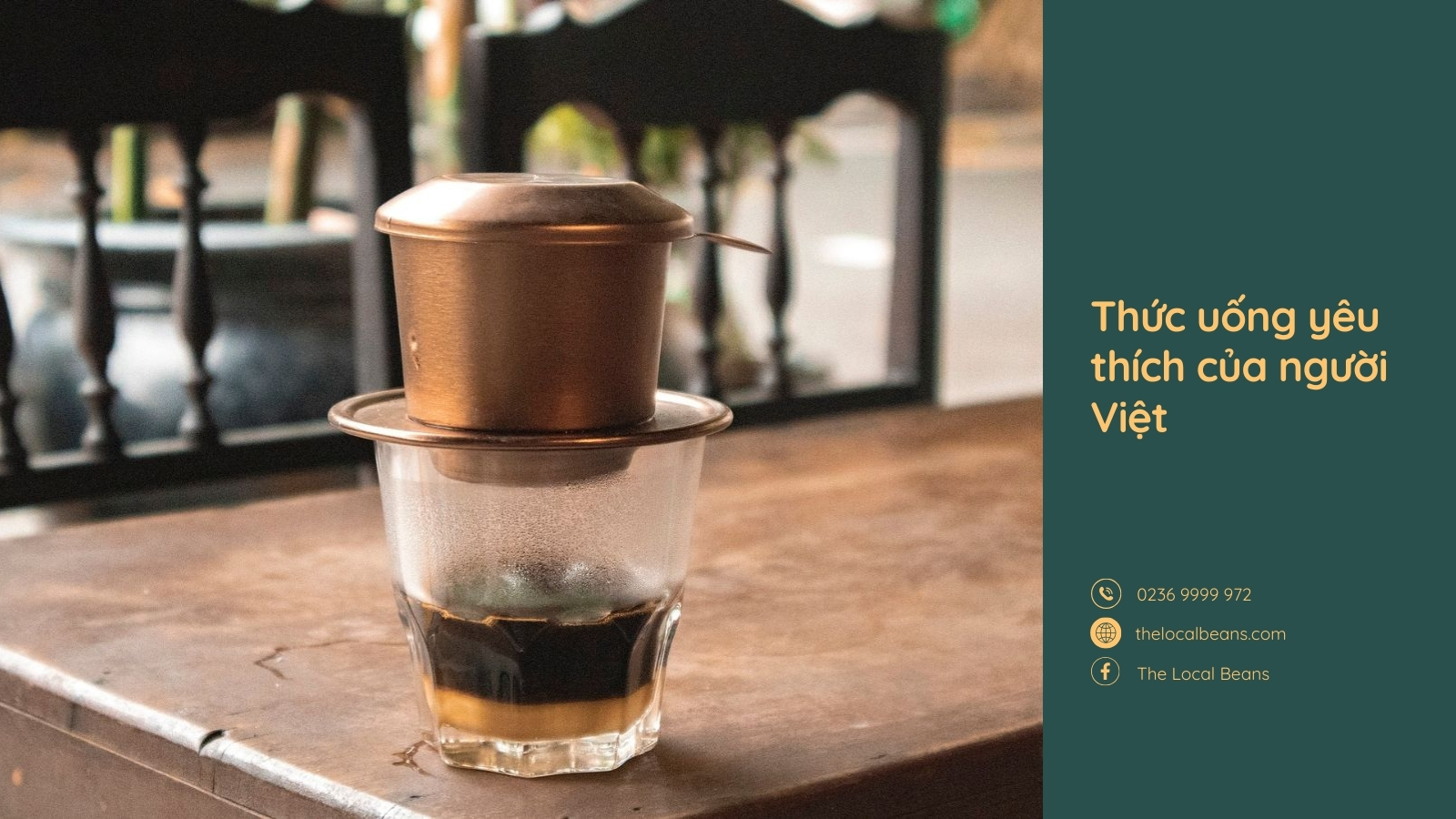 hình ảnh ly cà phê phin Việt Nam truyền thống