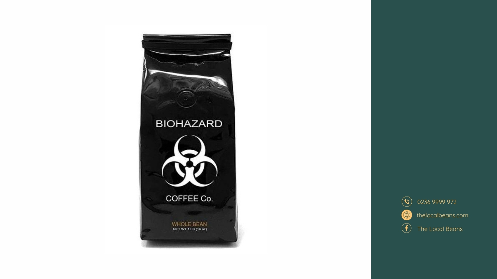 túi cà phê biohazard