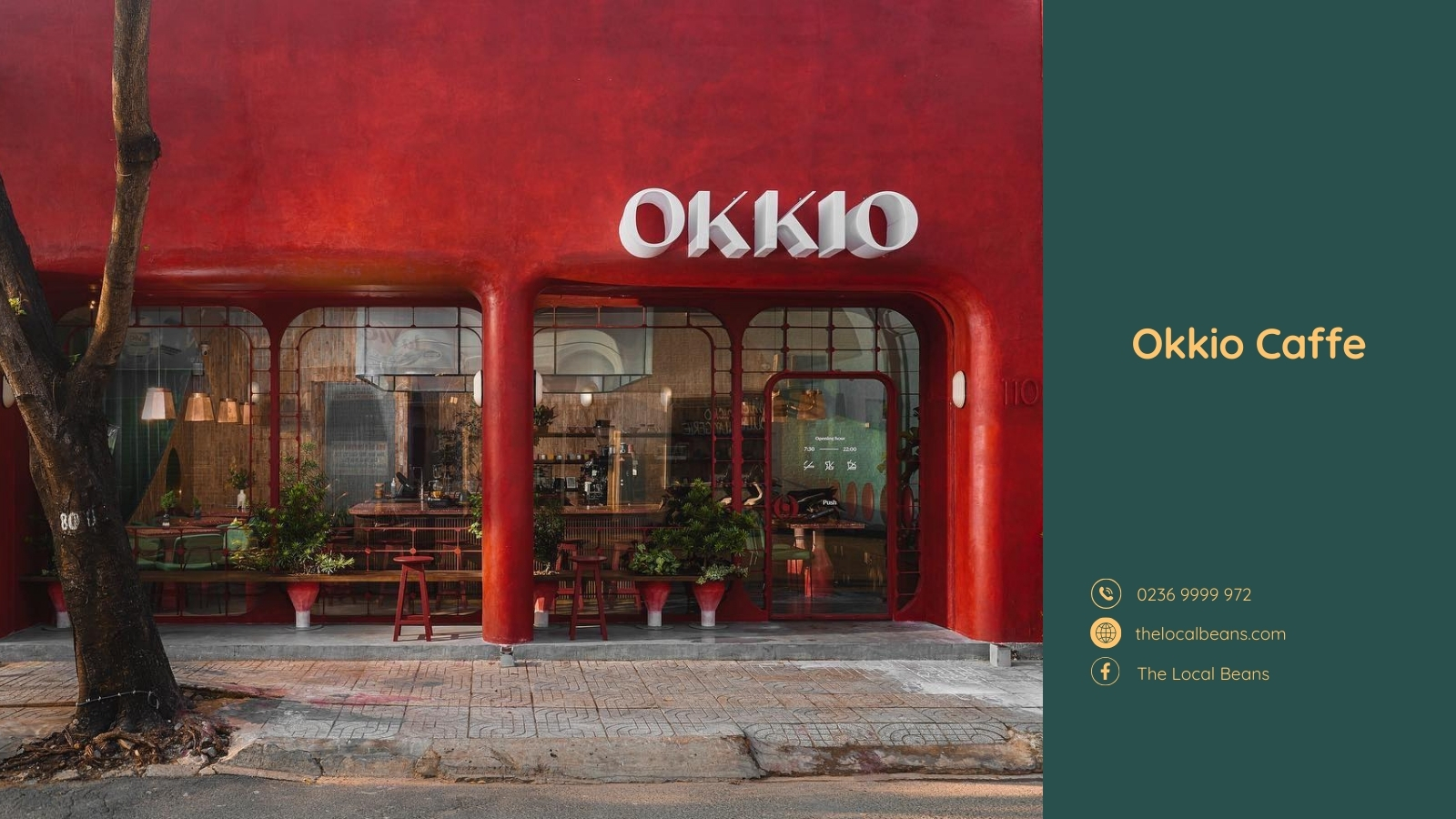 cửa hàng okkio caffe